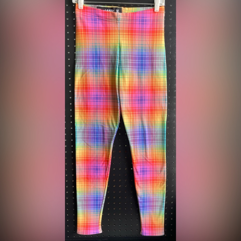 Blackmilk Tartan Rainbow Toasties size M
